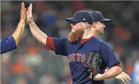  ??  ?? Craig Kimbrel has converted 23 consecutiv­e save chances.