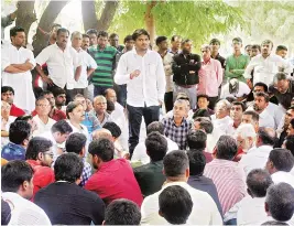  ?? BS PHOTO ?? Dalits and sections of Patidar youth, led by Hardik Patel ( above), may have a common enemy in the ruling party and government for now