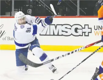  ?? BRUCE BENNETT/GETTY IMAGES FILES ?? Steven Stamkos and the other players on the Tampa Bay Lightning will be looking to bounce back after last year’s first-round exit from the NHL playoffs.