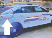  ?? NOVA SCOTIA RCMP ?? Gabriel Wortman was driving a vehicle that appeared to be an RCMP cruiser with number 28B11.