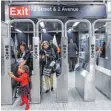  ?? FOTO: AFP ?? Bislang noch rattenfrei: New Yorks Second Avenue Line.