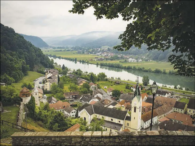  ?? PHOTOS BY LAURA BOUSHNAK / THE NEW YORK TIMES ?? First lady Melania Trump spent her childhood in Sevnica, a town of about 5,000 people in Slovenia.