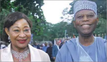  ??  ?? L-R- Mrs. Onikepo Akande and Mr. Goodie Ibru