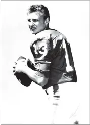  ?? THE DENVER POST ?? Denver Broncos quarterbac­k Steve Tensi is shown in this Nov. 7, 1970 file photo.