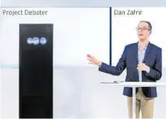  ?? –IBM ?? L’expert Dan Zafrir a débattu sur l’usage de la télémédeci­ne.