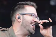  ?? RICK WOOD / MILWAUKEE JOURNAL SENTINEL ?? Danny Gokey performs at 7 p.m. Wednesday at the Pabst Theater.