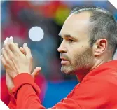  ?? ?? Andrés Iniesta esperaba con ansias tomar su pastilla en las noches.