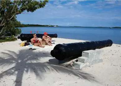  ??  ?? CANNON BEACH AT JOHN PENNEKAMP CORAL REEF STATE PARK, KEY LARGO • FLORIDA KEYS NEWS BUREAU/BOB CARE