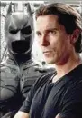  ??  ?? Christian Bale como Batman.