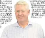  ??  ?? New Zealand Rugby CEO Steve Tew.