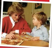  ??  ?? BELOW: In the doccie, Wills shares his grief over losing his mum, Diana, at a young age.