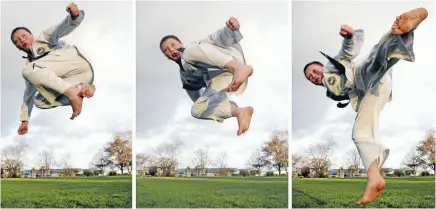  ?? Photo: WARWICK SMITH/FAIRFAX NZ ?? Palmerston North’s Logan Wilson-Bryant is excelling in the martial art of taekwondo.