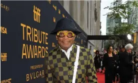  ?? ?? Award winner … Spike Lee at the Toronto film festival tribute awards gala. Photograph: George Pimentel/Shuttersto­ck