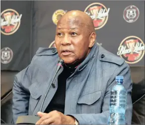  ??  ?? KAIZER MOTAUNG