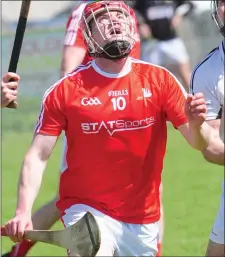  ??  ?? Paddy Lynch top scored for Louth in Longford.