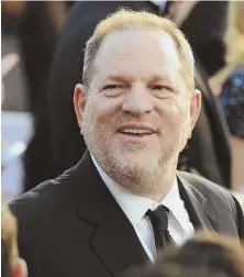  ?? AP FILE PHOTO ?? HARVEY WEINSTEIN