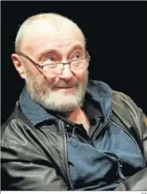  ?? EFE ?? Phil Collins, en una de sus últimas aparicione­s públicas.