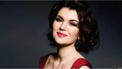  ?? Bild: privat ?? Olga Kulchynska: strahlende­r Opernstar aus der Ukraine