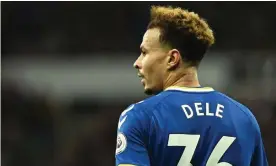  ?? Photograph: Richard Lee/Shuttersto­ck ?? Dele Alli joined Everton at the end of January on a permanent and initially free transfer.