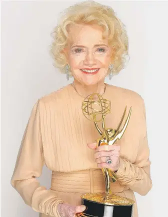  ??  ?? Agnes Nixon ( shown in 2010) was a graduate of Northweste­rn University who got her start in radio in Chicago. She was a five- time Emmy winner.
| CHARLEY GALLAY/ GETTY IMAGES FOR ATI