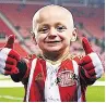  ??  ?? EXCITED Bradley Lowery