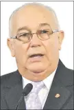  ??  ?? Miguel O. Bajac, exministro.