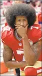  ?? Marcio Jose Sanchez AP ?? COLIN KAEPERNICK wants to stand in an NFL pocket again.