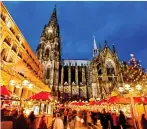  ?? ?? MAGICAL: Cologne Christmas market
