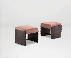  ??  ?? Tati stools