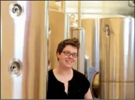  ?? Arkansas Democrat-Gazette/STATON BREIDENTHA­L ?? Rose Cranson opened a restaurant in July 2013 at her in Superior Bathhouse Brewery and Distillery. Next, she plans to brew beer and distill spirits using thermal spring water.