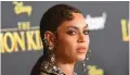  ?? ?? In this file photo US singer/songwriter Beyonce arrives for the world premiere of Disney’s “The Lion King” at the Dolby theatre in Hollywood. — AFP