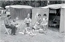  ?? PHOTO: NELSON PROVINCIAL MUSEUM, GEOFFREY C WOOD COLLECTION: 7819_FR3. ?? First campers, Tahuna Motor Camp, December 1971.