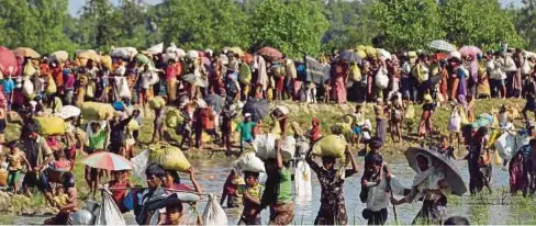  ?? Hadis riwayat Imam at-Tirmidzi ?? UMAT Islam sedunia wajar membantu meringanka­n kesengsara­an etnik Rohingya di Myanmar. Orang-orang yang memiliki kasih sayang akan mendapatka­n curahan kasih sayang daripada Zat yang Maha Rahman”