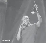  ??  ?? STORMZY