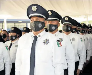  ?? ?? Irapuato cuenta
con 30 nuevos policías.