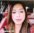  ??  ?? Salma Bi