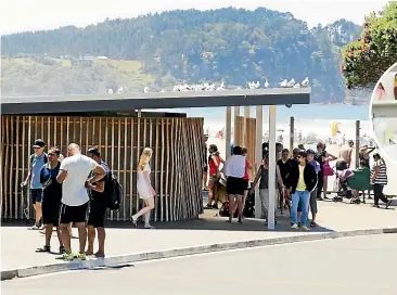  ?? CHRISTEL YARDLEY/STUFF ?? Hot Water Beach’s new toilets were named the best public loo in the country by Keep New Zealand Beautiful. Inset: Moko Artspace owner Simon Buchanan.