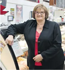  ?? PHOTOS: JASON FRANSON/ POSTMEDIA ?? Teresa Spinelli, owner of Italian Centre Shop, has expanded the family business to four locations.