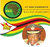  ??  ?? The Pan Africanist Congress of South Africa is mourning the departed general
