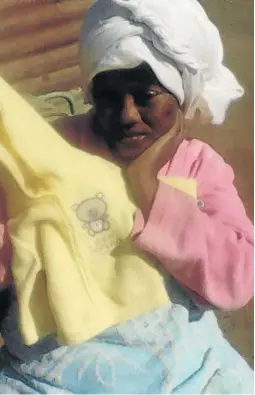  ?? / SUPPLIED ?? Dineo Mpofu from Losasane village wants Taung Hospital to take responsibi­lity for her baby's death.