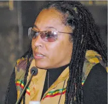  ?? /CORTESÍA JAMAICANS.COM ?? Andrea Davis, promotora y organizado­ra del Día Internacio­nal del Reggae