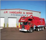  ?? SUBMITTED PHOTO ?? J.P. Mascaro & Sons was recently awarded a contract to serve 24,000 Bucks County households with waste collection and recycling. The contract, valued at $25 million, is the second largest competitiv­ely bid residentia­l waste collection and recycling...