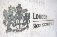  ??  ?? BUMPY RIDE Stock markets including London have been rising and falling