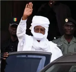  ?? SEYLLOU/AFP/GETTY IMAGES ?? Chad’s former president Hissène Habré received a life sentence for war crimes and crimes against humanity. He has launched an appeal to overturn his conviction.