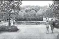  ?? Special to the Democrat-Gazette ?? An artist’s rendering depicts the proposed World War I Memorial in Washington, D.C. In January 2016, Joseph Weishaar, a graduate of the Fay Jones School of Architectu­re at the University of Arkansas, Fayettevil­le, won an internatio­nal competitio­n and...