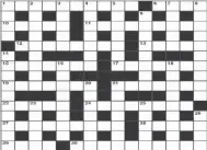  ??  ?? PUZZLE 14994 © Gemini Crosswords 2012 All rights reserved