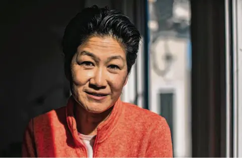  ?? Stephen Lam / The Chronicle ?? School board member Ann Hsu, who was appointed by Mayor London Breed, has been caught up in controvers­y, but Breed backs her.