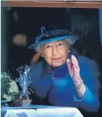  ?? Pictures: PA. ?? The Queen with the Duke of Edinburgh and their children at Balmoral in 1960, and, right, waving from the window of a steam train at Waverley Station in Edinburgh last year. Scotland has remained a special place for the Queen throughout her 90 years.