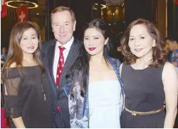  ??  ?? ( From left) Jemellie Gonzales, Frank Reichenbac­h, Jacqueline Michelle Lim and Carol Mercado.