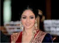  ??  ?? Sridevi ( 1963- 2018)